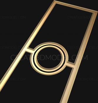 نموذج ثلاثي الأبعاد لآلة CNC أبواب منحوتة 